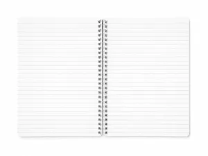 Spiral Notebook "i-Note", 18,5x24, lined, 90 sheets, pink, MITAMA 62283-90202